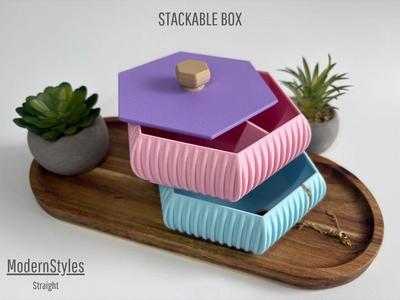 Jewelry Box Stackable