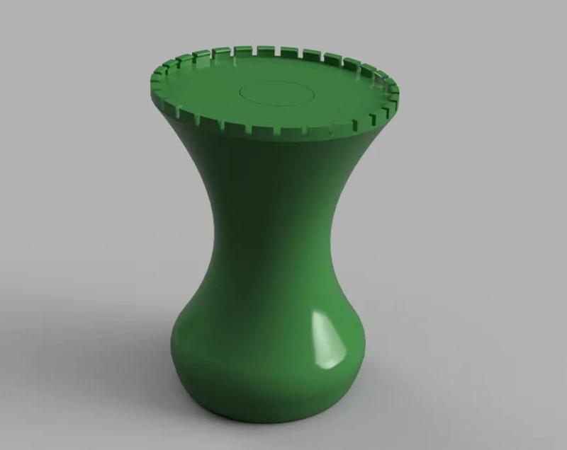 Stamp with eject system + base for your stamps