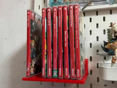 Switch Game Cartridge Holder for IKEA Skadis pegboard