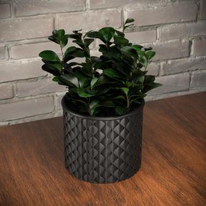 QUILTED TWIST-OFF PLANTER