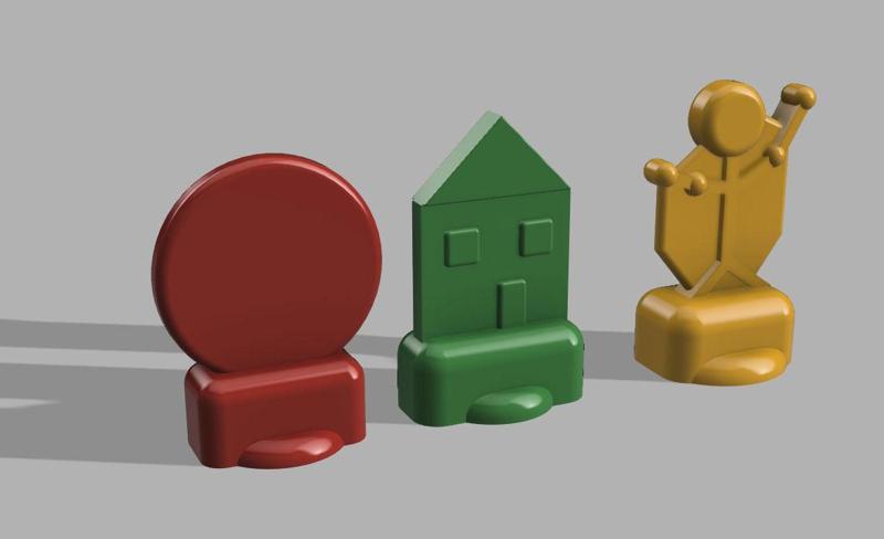 targets for air pressure tank or dart guns