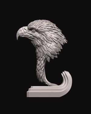 Eagle bust