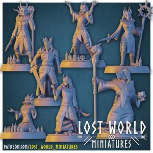 Dragon Cultists Miniatures Set