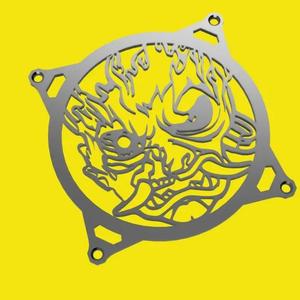 Cyberpunk 2077 Samurai logo fan cover 120mm
