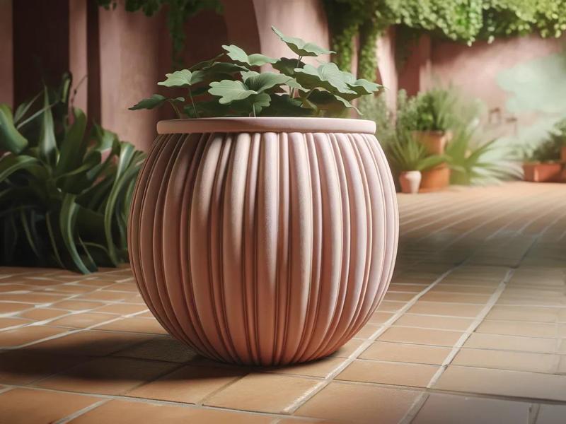 Ribbed Planter