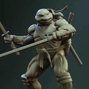 Leonardo TMNT STL files for 3D Printing | Assembly Model