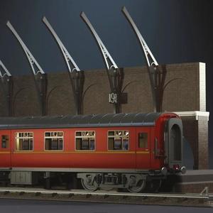 Hogwarts Express 3D Printing Model | Assembly Kit 2 – Platform 9 3/4