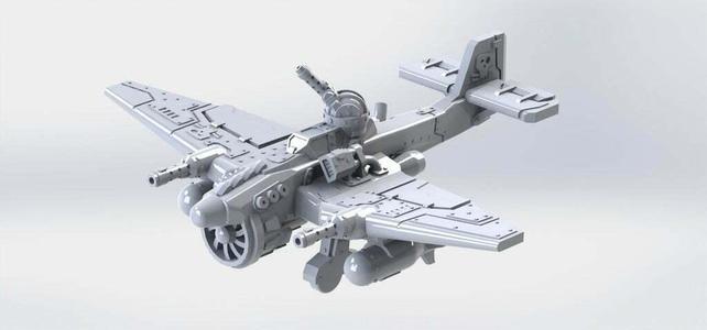 Ork Styka BlitzBomber  (Warhammer 40K)
