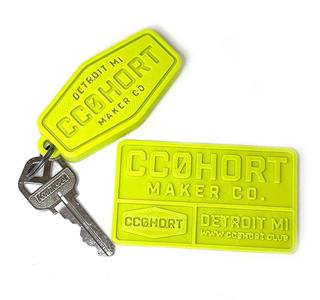 3D Printable STL Keychain & Business Card