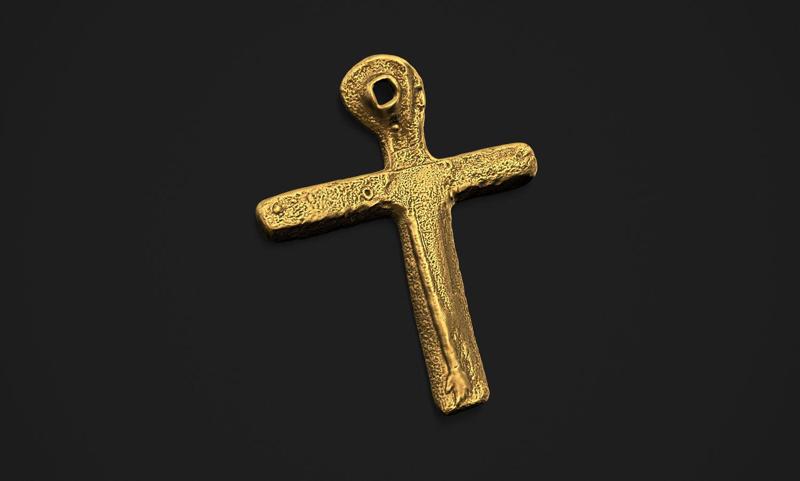 Oak Island Cross Pendant