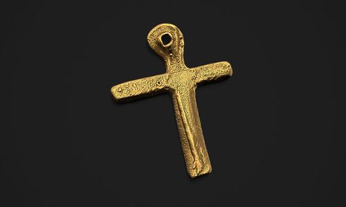 Oak Island Cross Pendant