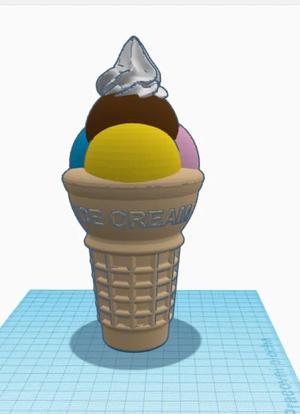 IceCream ( Vase mode )