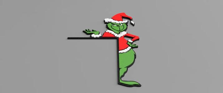 Grinch Door Corner #3