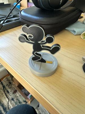amiibo stand for extra game and watch characters