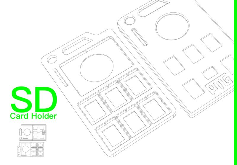 SD Card Holder防脱SD卡套