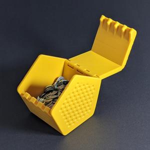 Pentaprism Box – hinged, print-in-place lid!