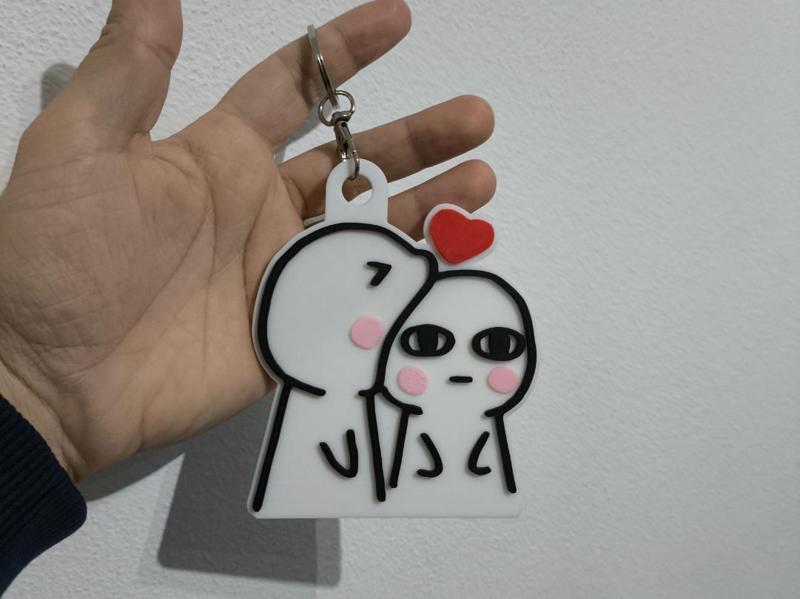 Keychain Valentine Day Love