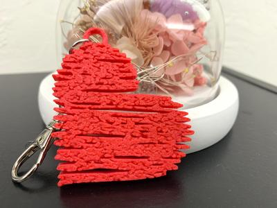 Love Key Ring Chain