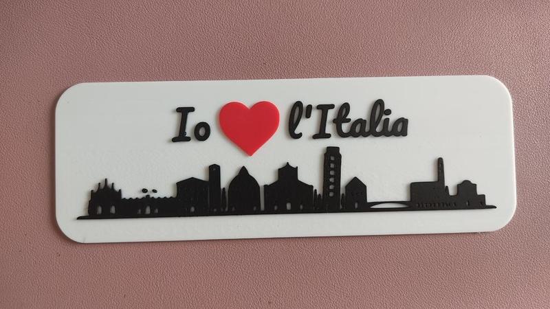 Sign “Io Amo L’italia”