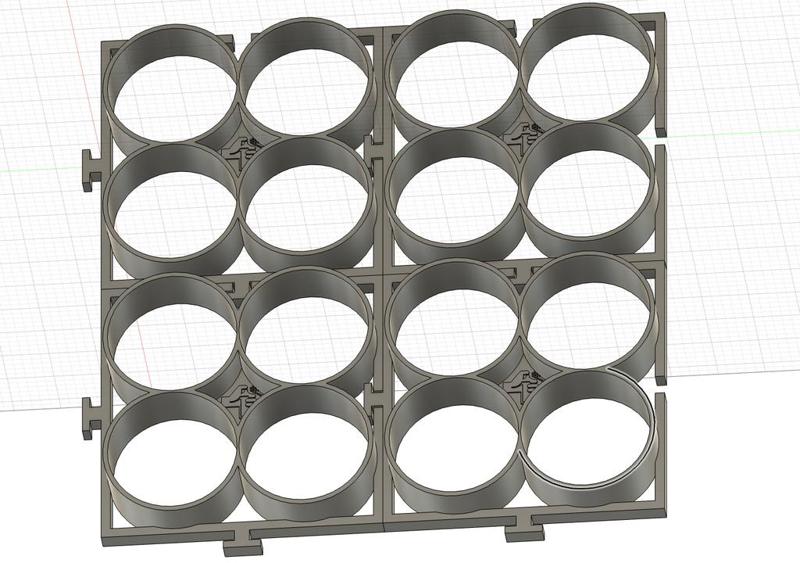 Modular Spray Paint Can Organizer / Tray