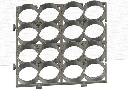 Modular Spray Paint Can Organizer / Tray