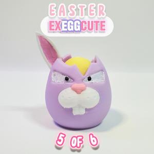 Easter Bunny Exeggcute [5 OF 6] Seasonal Pokemon Fan Art Holiday Decoration Set