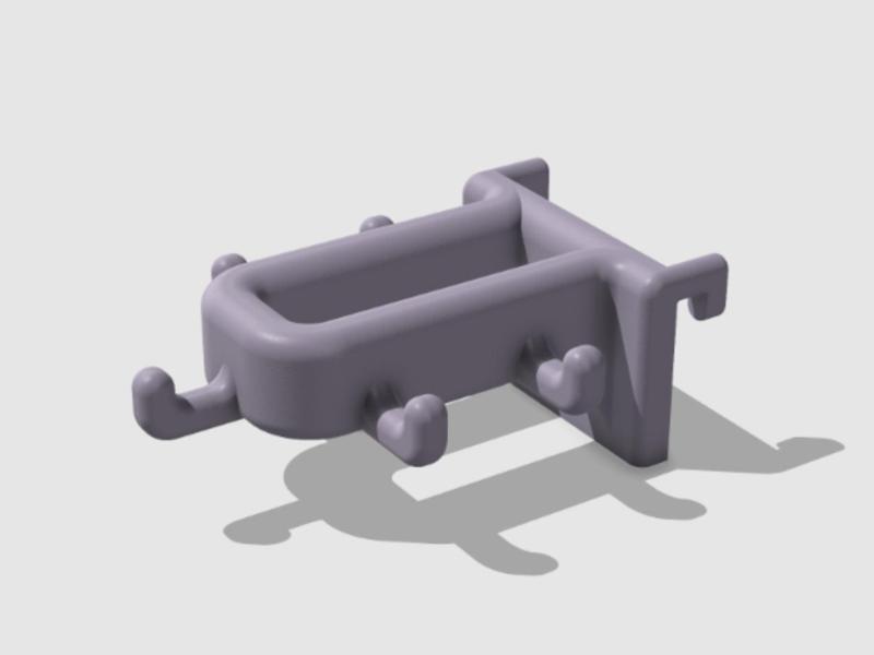 IKEA Skadis Pegboard 3D 5 Hook Hanger
