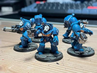 Terminators Space Marines Troops War Hammer 40 k