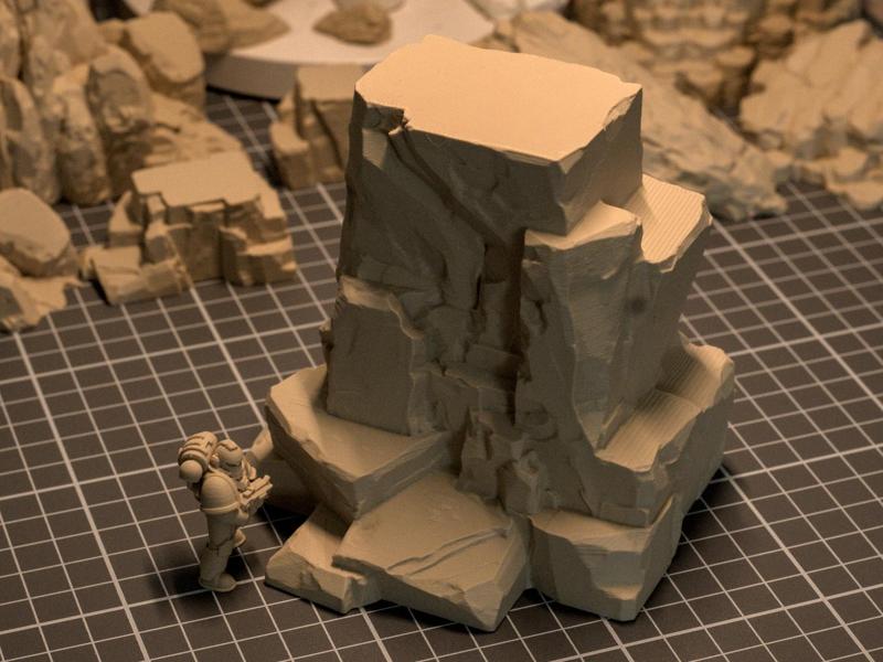 Miniature Terrain – Rock #10