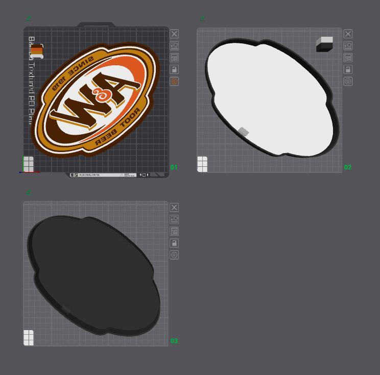 A&W Root Beer Lightbox LED Lamp