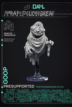 Goop – Undead – Ghast Busters – PRESUPPORTED – Illustrated and Stats – 32mm scale