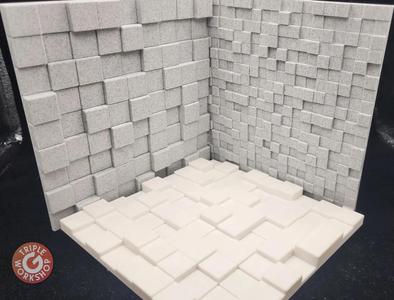 ▚ Cube Background Panels for Photography