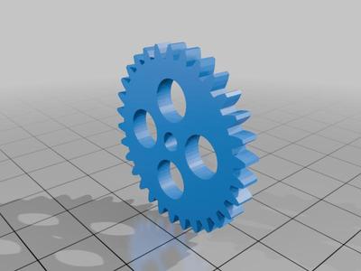 30 Tooth Axle Gear – Solar Car Challenge