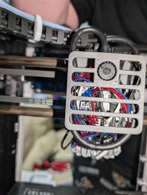 Qidi X-Smart 3 – Mount for the Mellow Fly SHT36v3 with Eddy. Also includes 3xNeopixel mount.
