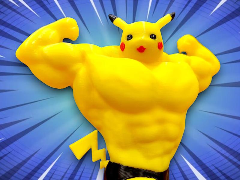 Ultra Swole Pikachu