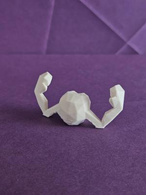 Geodude Low Poly
