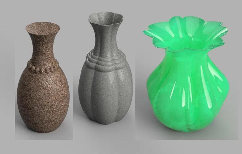 A pile of different Vases