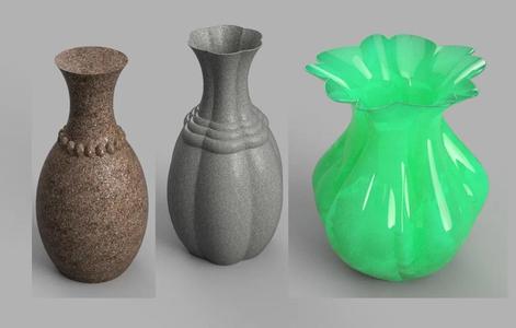 A pile of different Vases