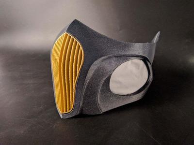 Respirator Breathing Mask With HEPA Filter