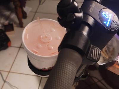 Scooter Cup Holder (No Tools or Support Needed)
