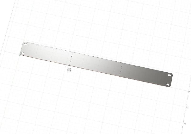 1U Server Rack Blank Panel