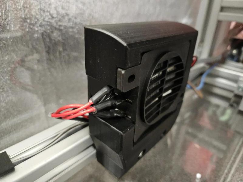 PTC Heater mount for 3030 extrusion
