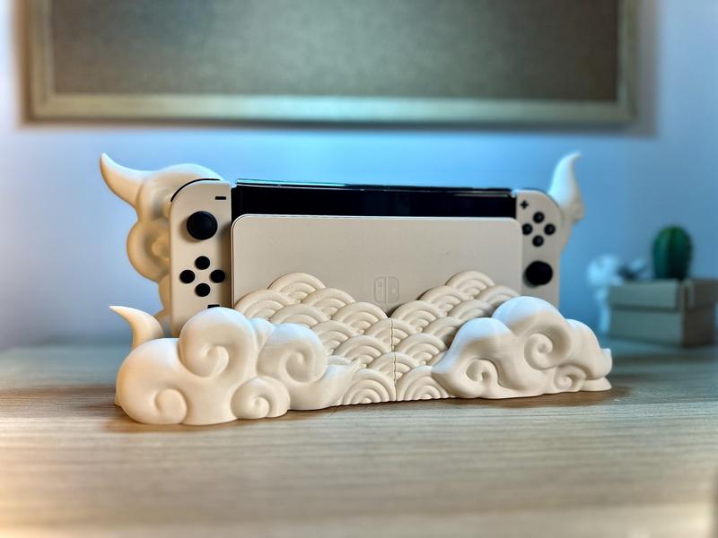 Nintendo Switch Japanese Cloud Dock – Classic and OLED version
