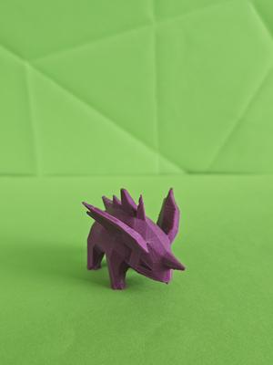 Nidorino Low Poly