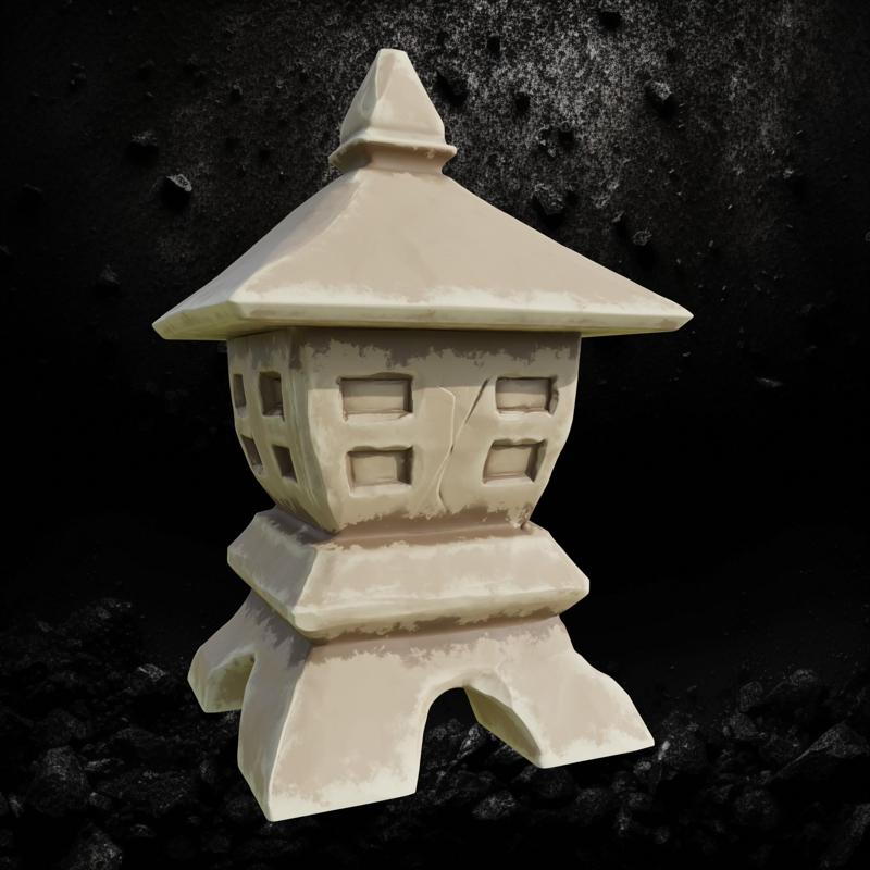 Kimonobe Lantern (Asian Inspiration)