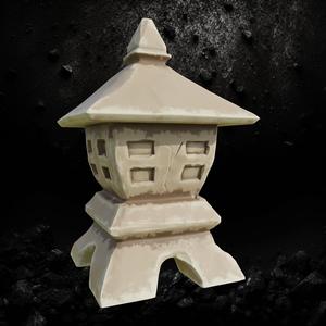 Kimonobe Lantern (Asian Inspiration)