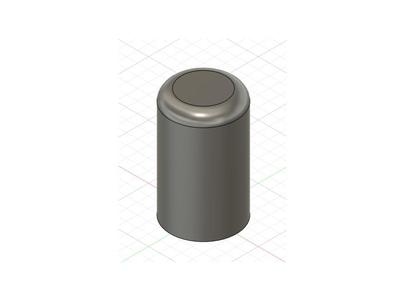 Cap for PTFE Tubing mm
