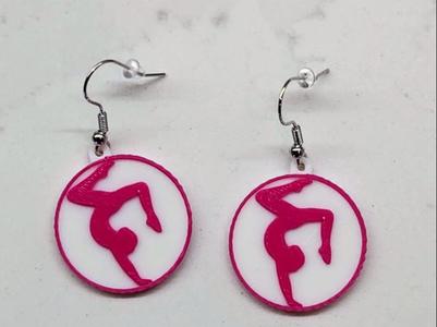 Gymnastics Earrings