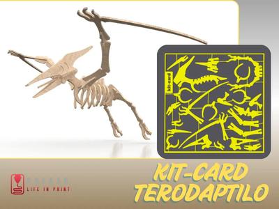 terodaptilo kit-card puzzle