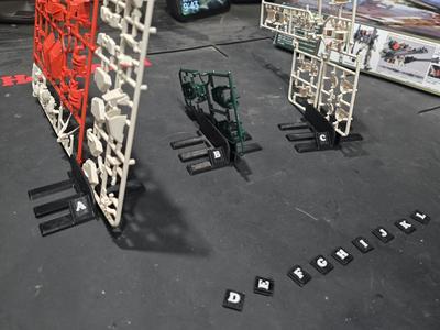Gundam Model Kit Sprue stands